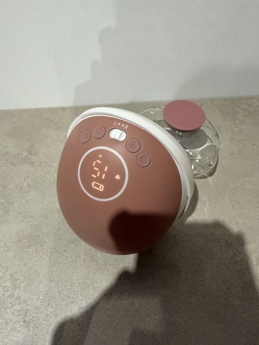 Електрическа помпа за кърма Momcozy Mobile Flow™ M9, Hands-free, Cozy Red