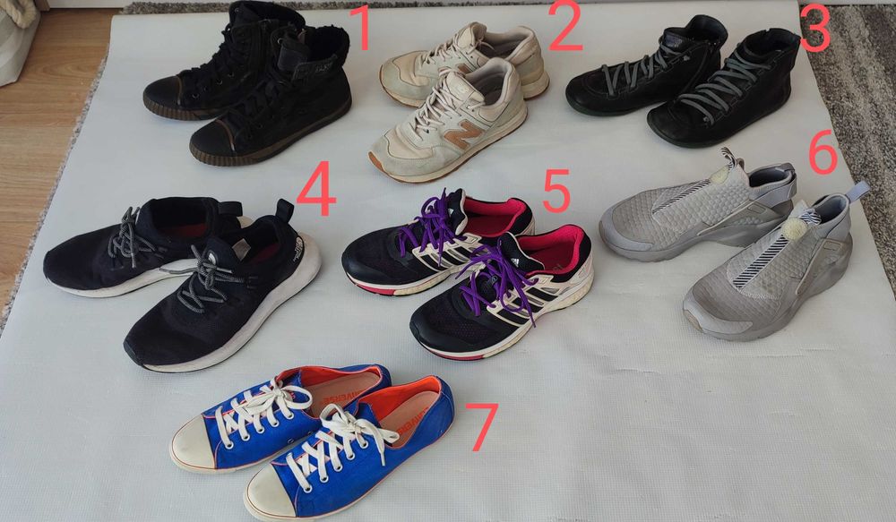 Дамски G-star,Nike,Adidas,New balance,The North face, converse,38,39