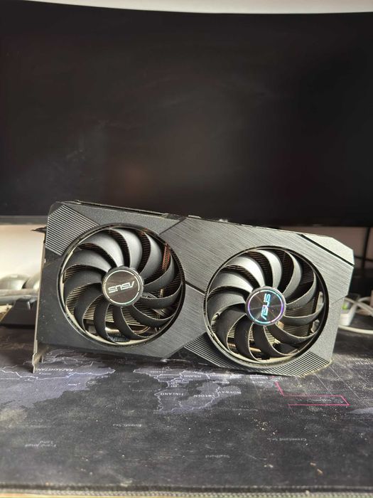 Placa video ASUS amd RX 6600 8gb similar rtx 3060