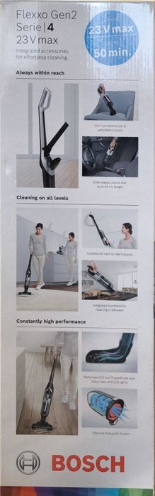 Прахосмукачка Bosch flexxo gen2 serie 4 23v max