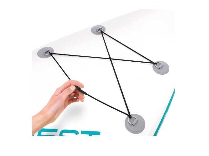 Placa SUP Intex Aqua Quest 320, geanta transport, pompa, vasla