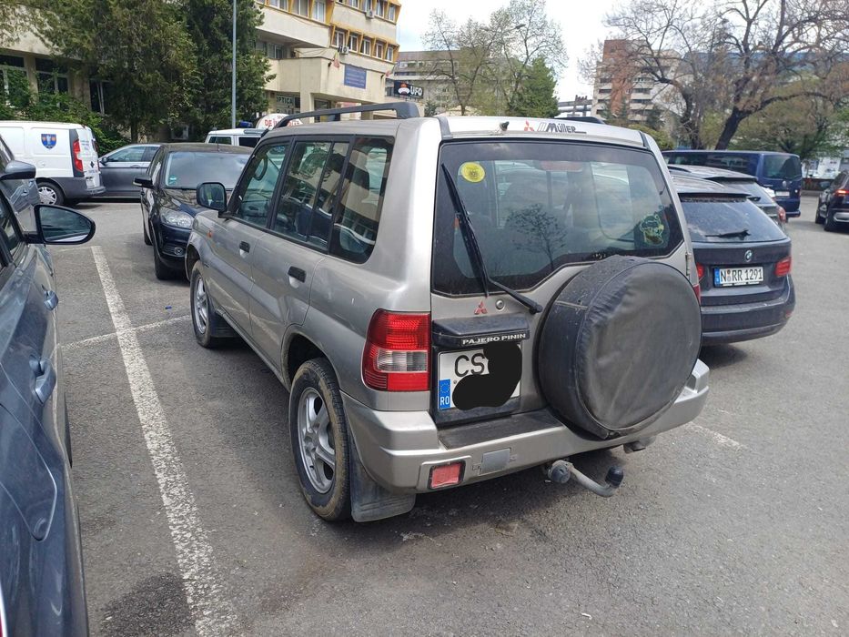 Mitsubishi Pajero Pinin perfect functional mecanic, dar cu rugina in partea din spate