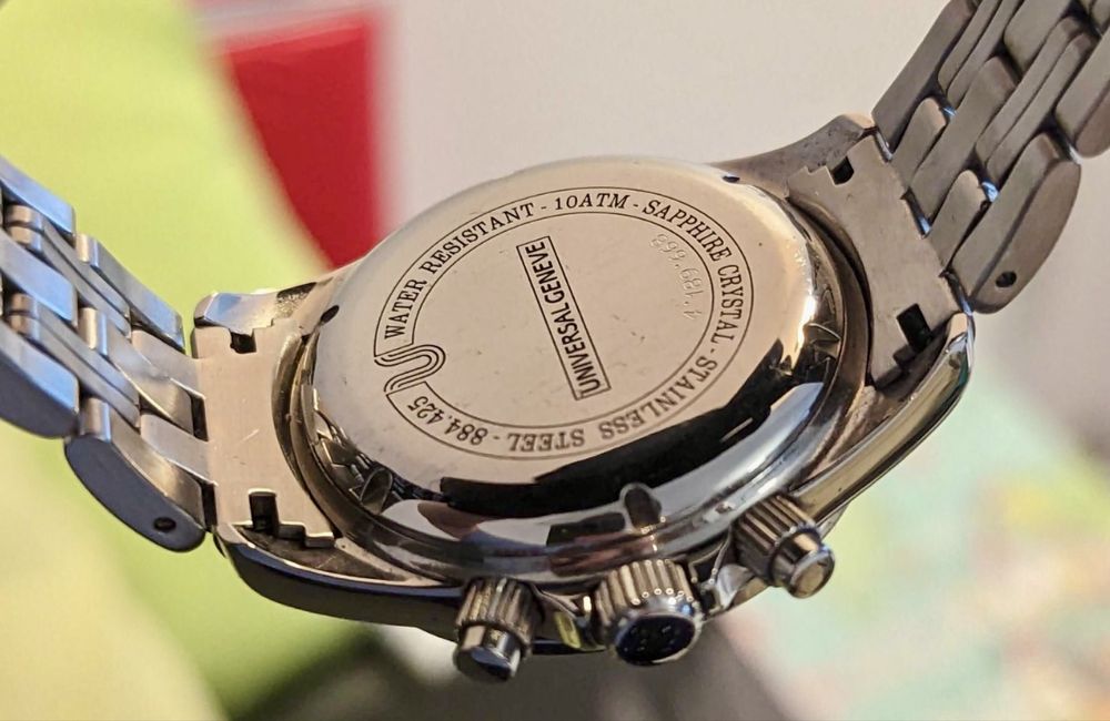 Ceas Universal Geneve chronograph mecanic Lemania ca in speedmaster