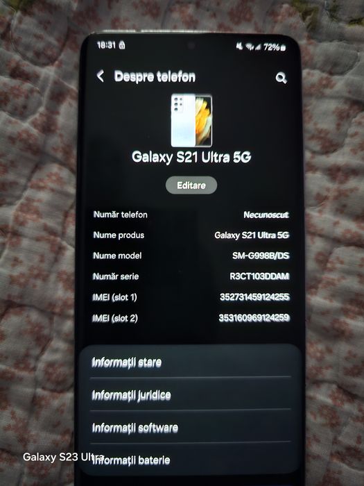 Samsung Galaxy s21 Ultra