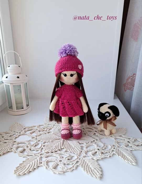 Игрушки вязаные, ручная работа