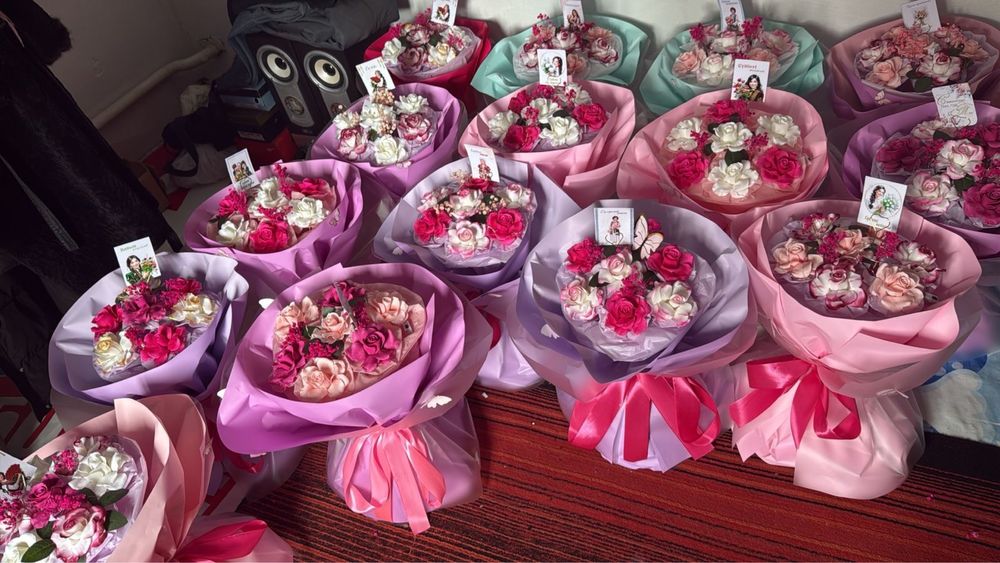 Мыльный цветы.Сабын гулдер