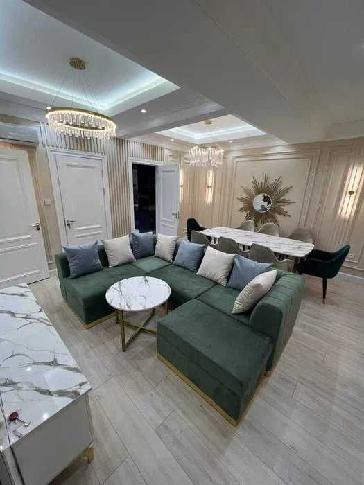 3. АРЕНДА! 3х ком кв на Максим-горький Никто не ЖИЛ! ЖК САЙРАМ!