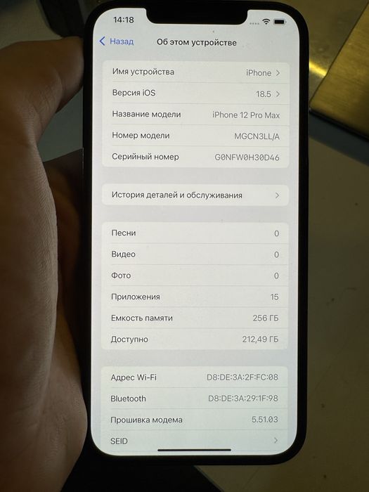 iPhone 12 Pro Max EAC 256GB