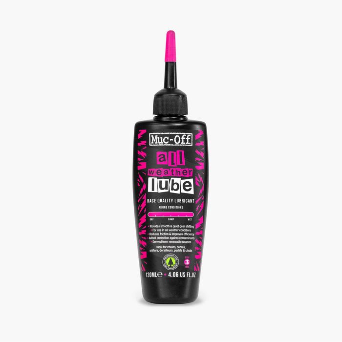 Muc-Off Drivetrain Combo Cleaner + All-Weather Lube тихо и бързо колел
