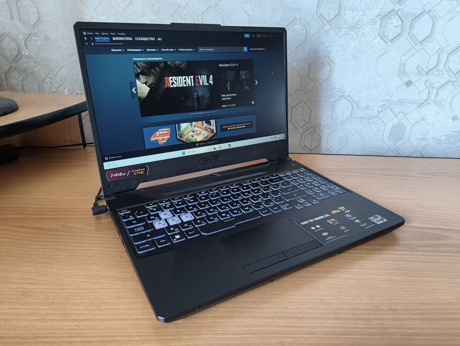 Игровой ноутбук TUF A15 | RTX 2050 | 16GB DDR5 | 144Hz | Идеал