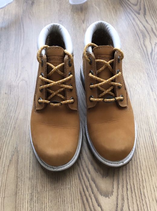 Ghete dama Timberland Trappers, din piele, maro, marimea 37 EU