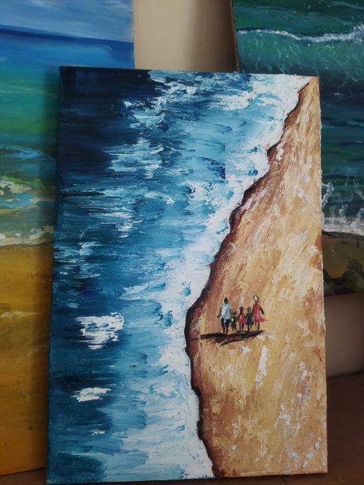 Картины на холсте , акрил