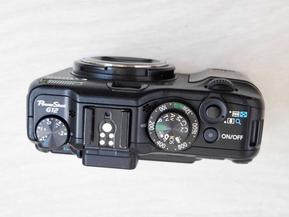 Canon PowerShot G12 10MP Digital Point & Shoot Camera