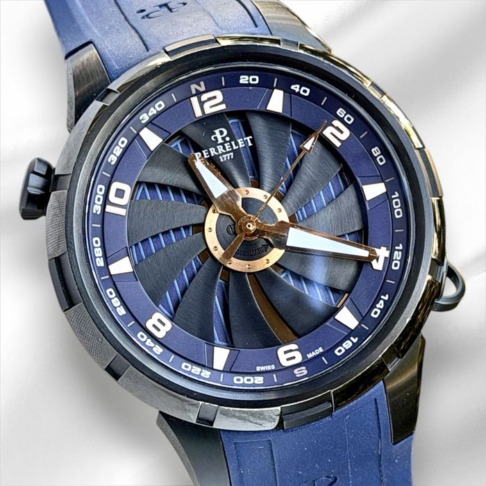 Perrelet Turbine Yacht – Automatic 47mm Blue Dial Мъжки часовник