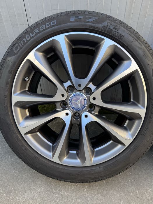 Jante 18 originale Mercedes E clas W213 vara Pirelli 245/45R18 2024