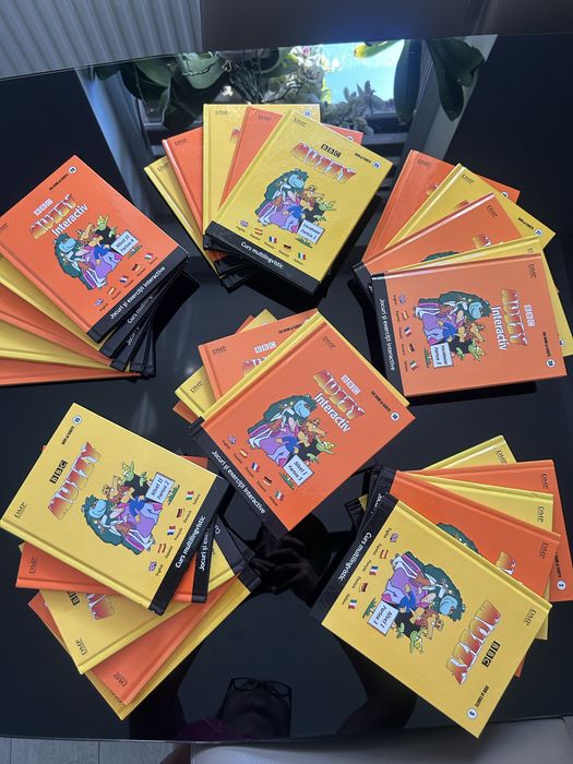 Set complet BBC Muzzy Interactiv - 30 carti + 30 CD/DVD - curs multilingvistic