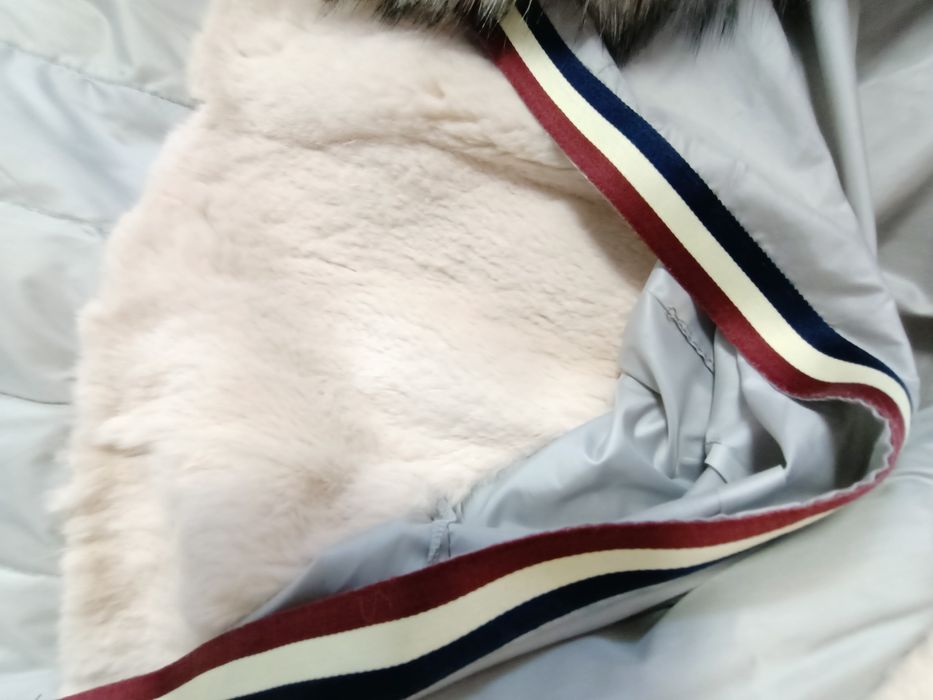 Продам зимнюю джинсовую парку