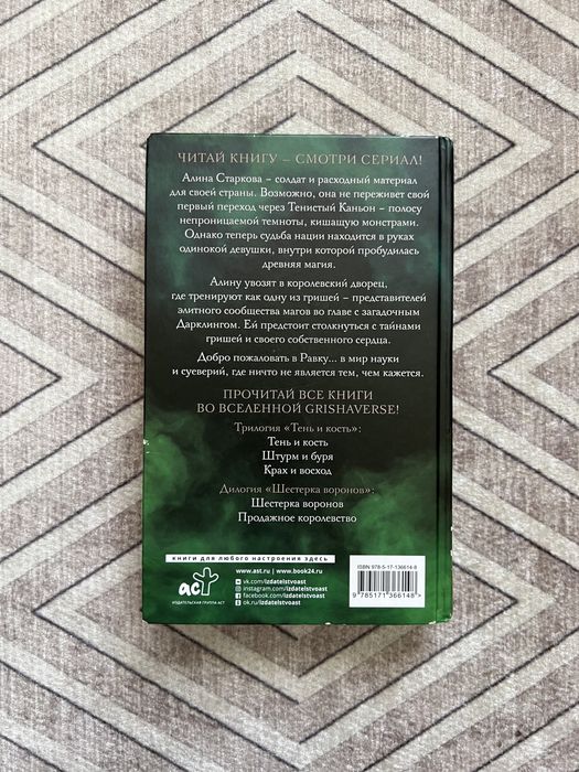 Книга «Тень и Кость»