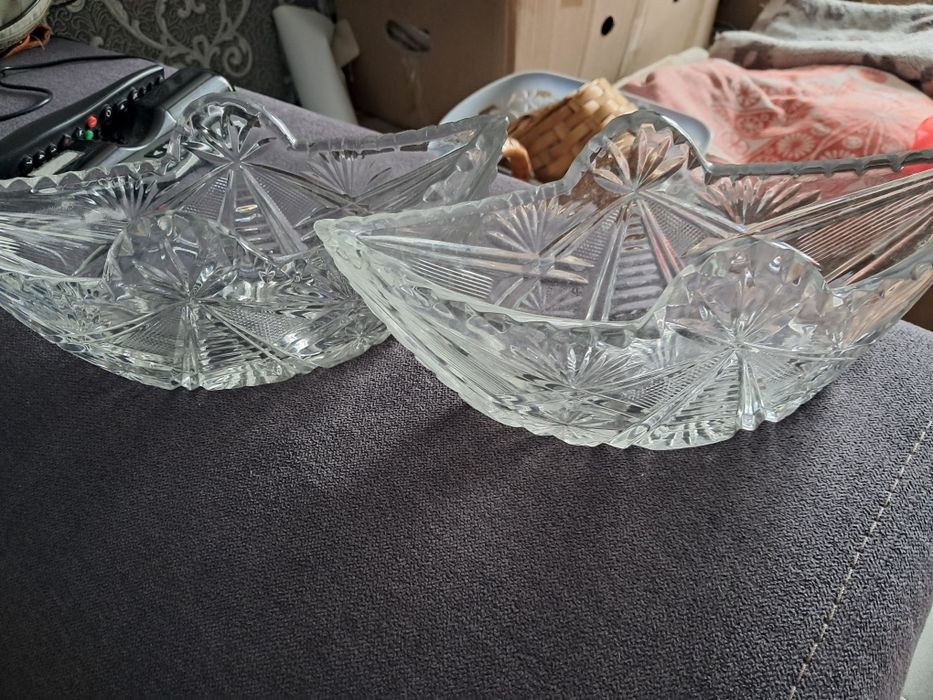 Продам хрустальные вазы и супницу сссср