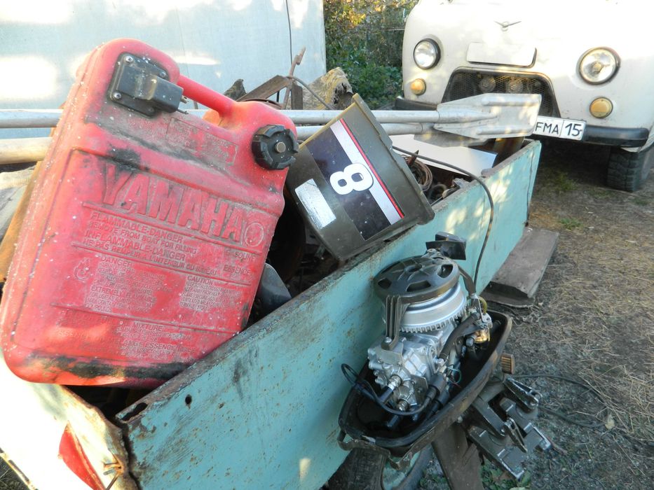 мотор на лодку ветерок 8