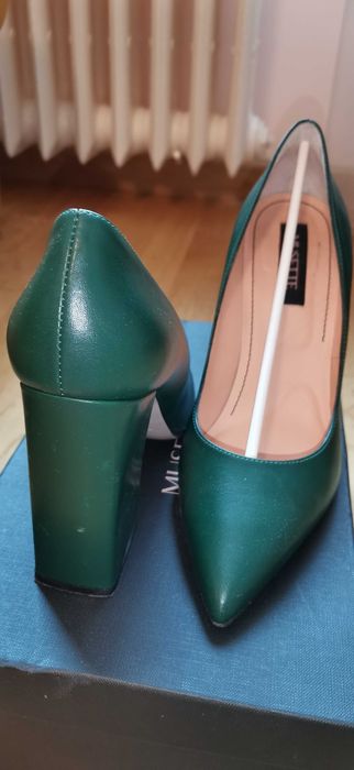 Pantofi Musette verzi, mărimea 39