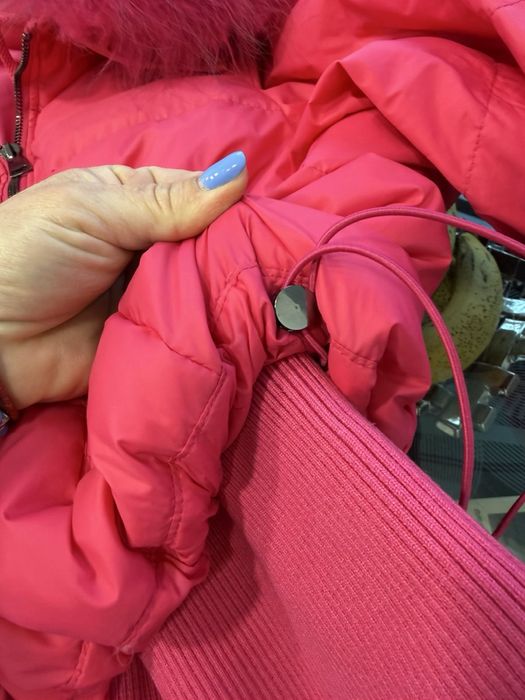 Зимно яке с естествен косъм