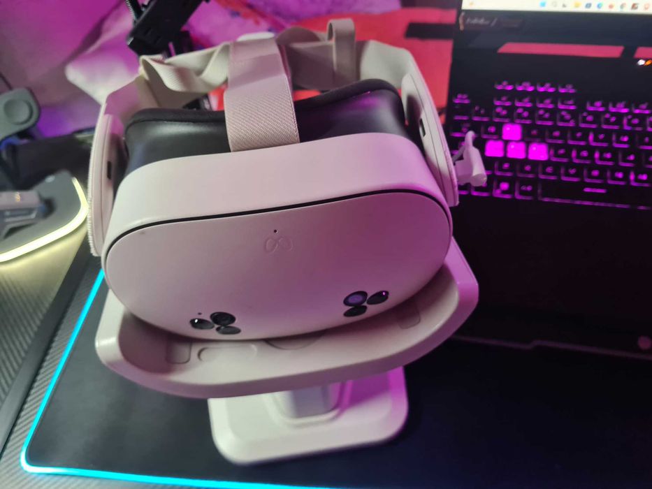 Ochelari VR META Quest 3S, 128GB, Alb