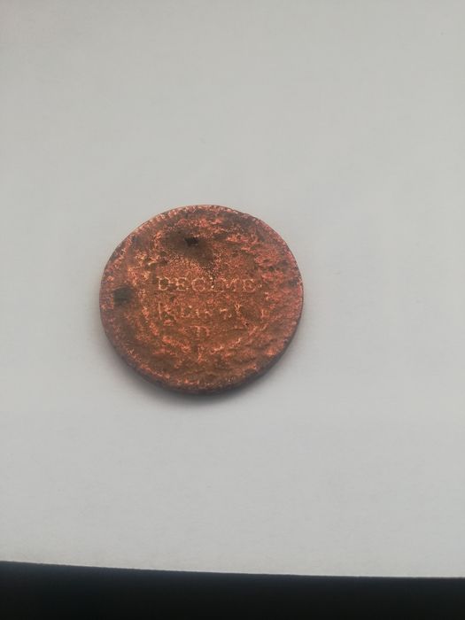 Moneda veche 1797 din timpul revolutiei franceze