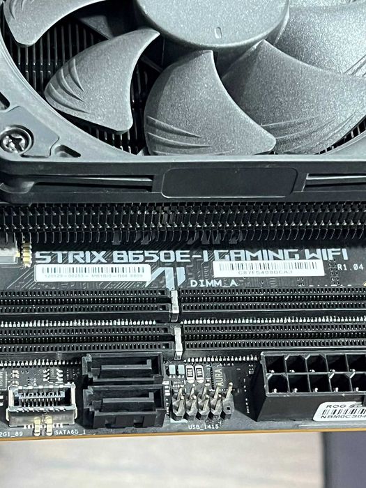 Комплект mimi itx Asus Rog B650e-i gaming / Ryzen 9600x/ Noctua Fan