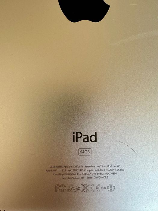 Ipad 2 64 gb Wi-Fi + Cellular