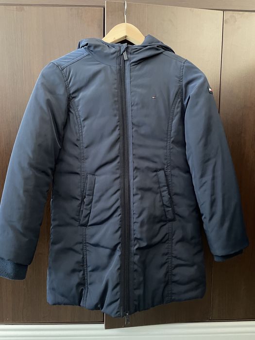 Geaca fete, bleumarin, foarte calduroasa