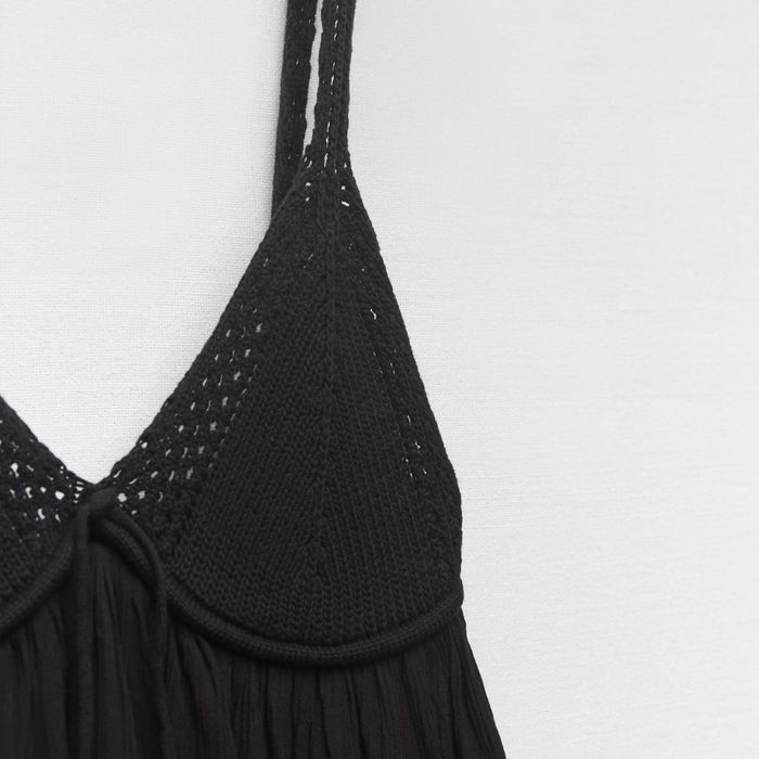 Рокля с бродерия Зара / Zara S