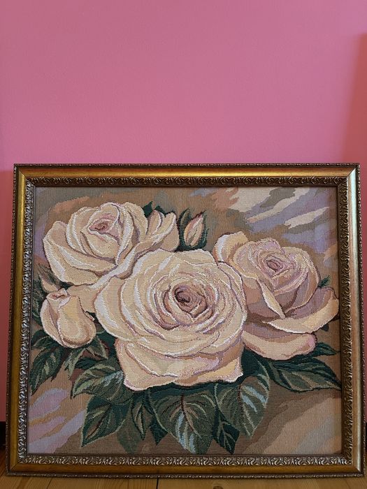 Гобелены цветочные