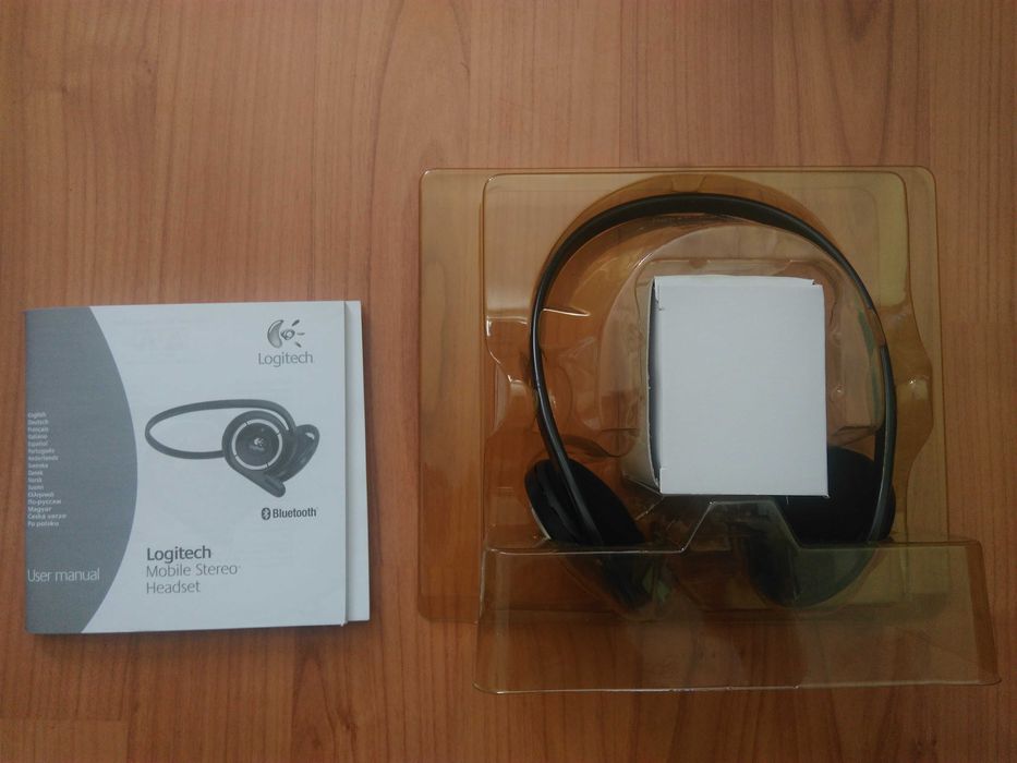 Vand casti Logitech -Wireless -Bluetooth -microfon, noise cancelling