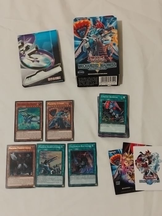 Оригинални Yugioh тестета Machines