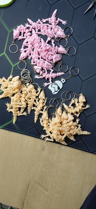 Брелок - "скелет дракона"