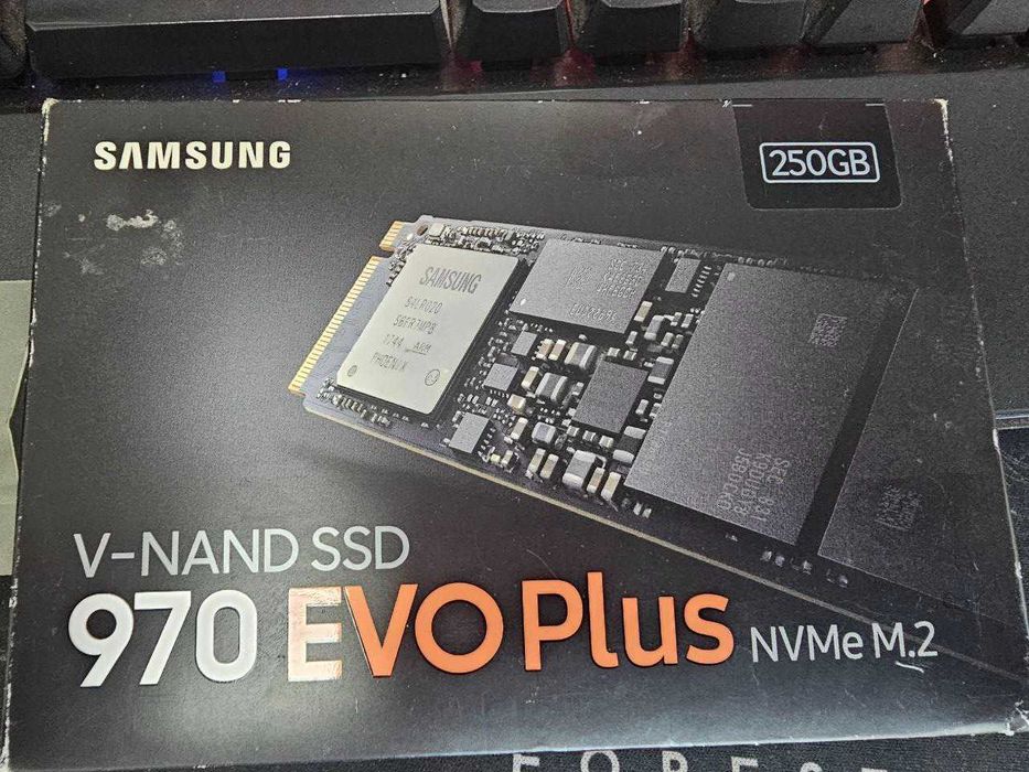 Samsung 970 EVO Plus 256Gb nvme (made in korea)