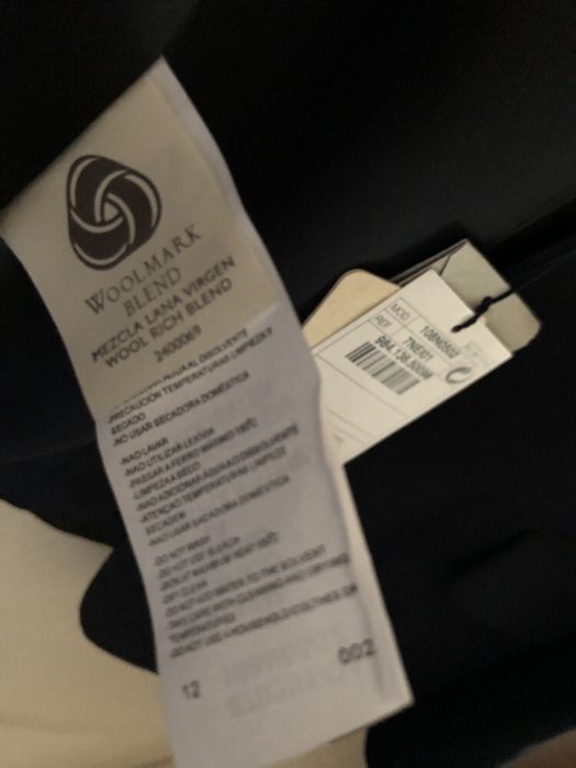 Пиджак темно-синий, шерсть-100%,бренд