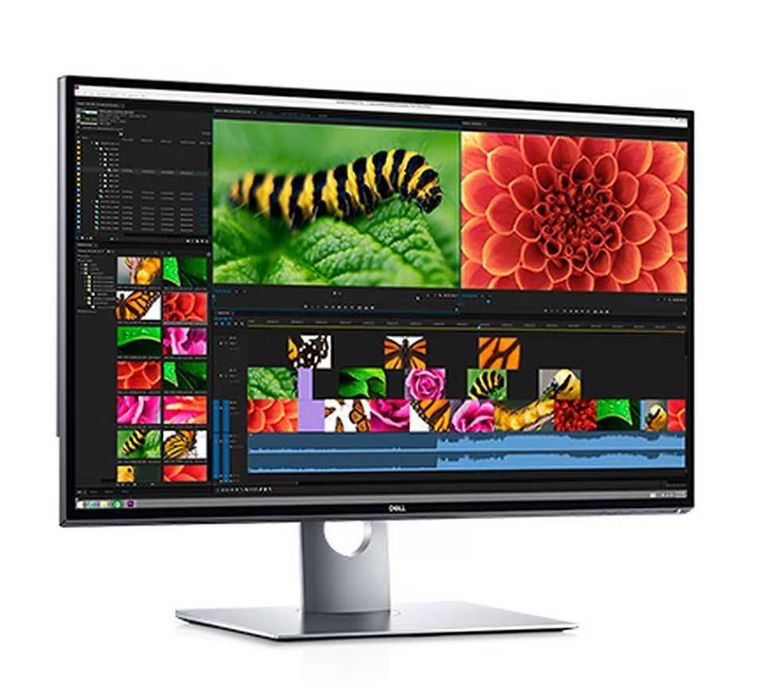 Монитор LED IPS Dell 31.5", 8K, Display Port, Vesa, Черен/Сребрист