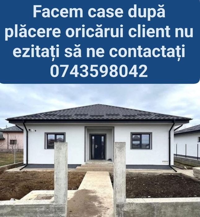 Case pe structura metalica