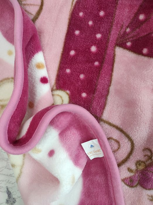 Плюшено детско одеяло 125х100см