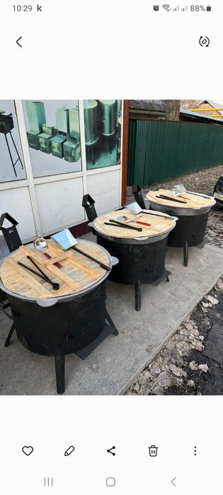 Срочно продам и сдам аренда қазан ошақ мангал титан газ доставка бар