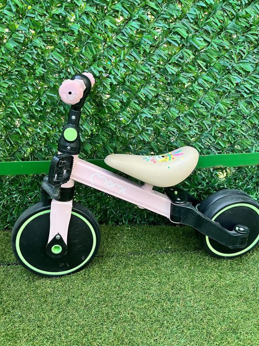 Детско колело 4 в 1 MoMi - Loris, розово