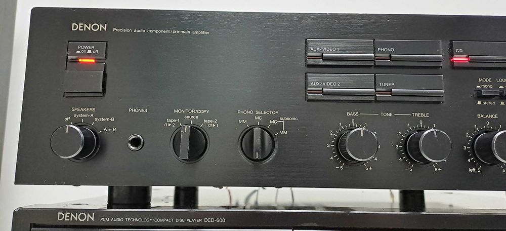 Denon PMA 500 V Amplificator – Servisat – Audiophile Phono MM/MC Japan
