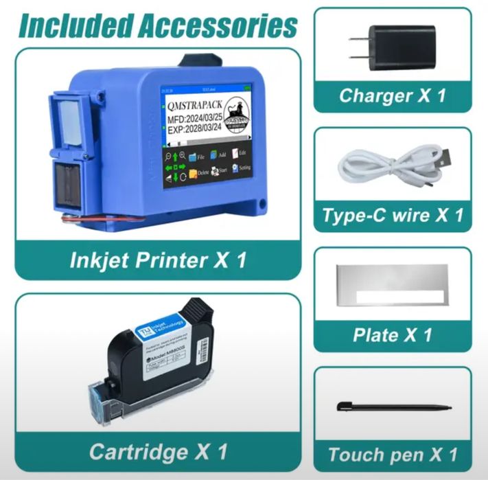 Маркиратор дата сана принтер Датер Маркировщик штрих QR код апарат