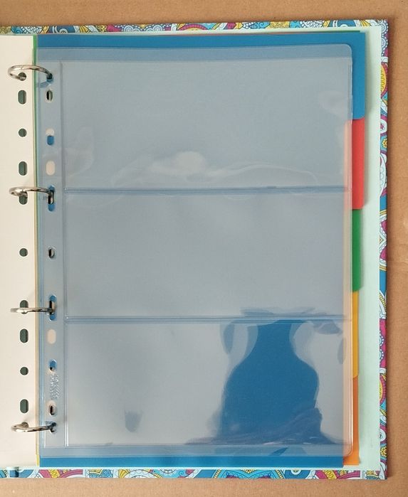 Папка Альбом с Листами для Банкнот