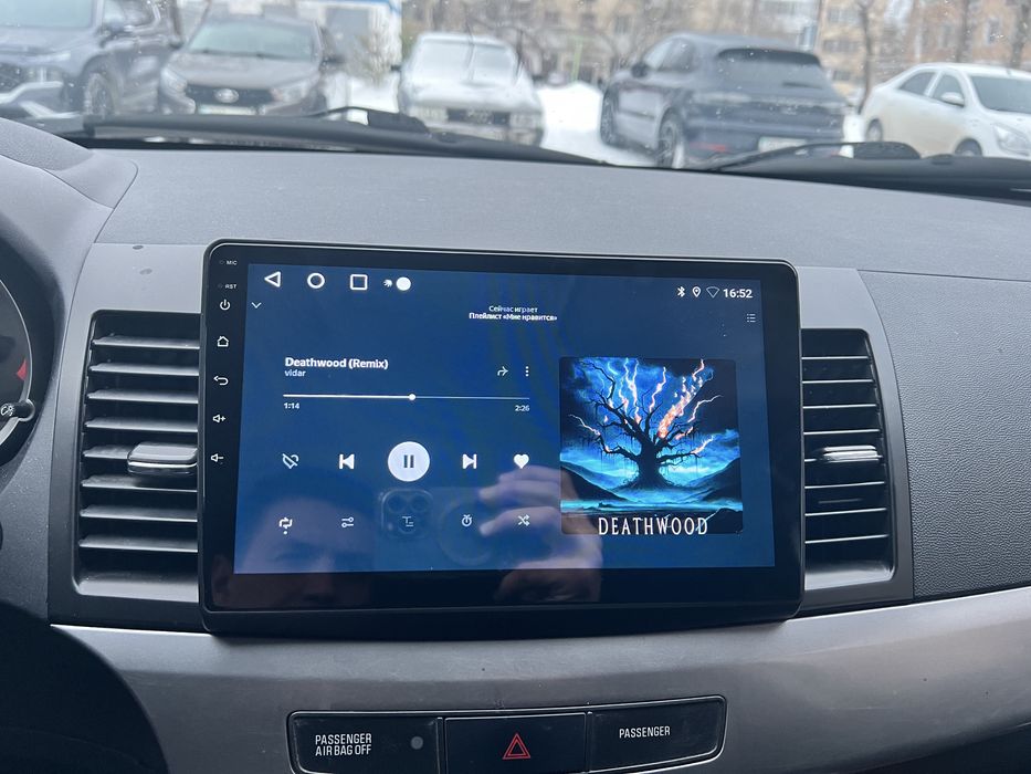 Продам android ГУ для mitsubishi lancer x