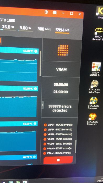 Продам видеокарту GTX1660 GIGABYTE