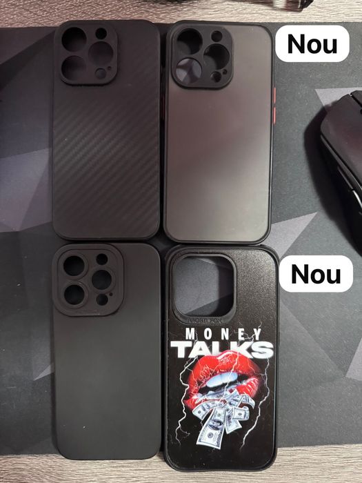 Husa mobilfox iphone 15 pro NOU + cadou