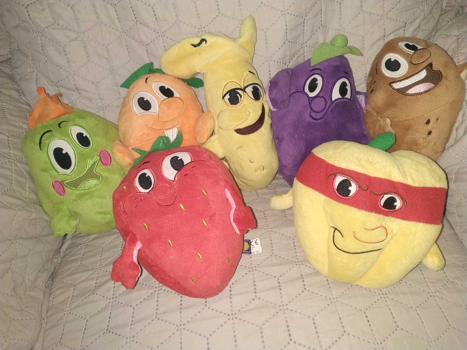Лидл плюшени плодове и зеленчуци колекция Lidl всички играчки